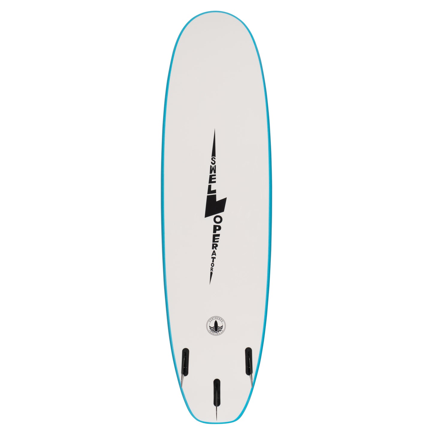 7' Swell Operator Soft Top Surfboard - Aqua - Ships 10/6/26