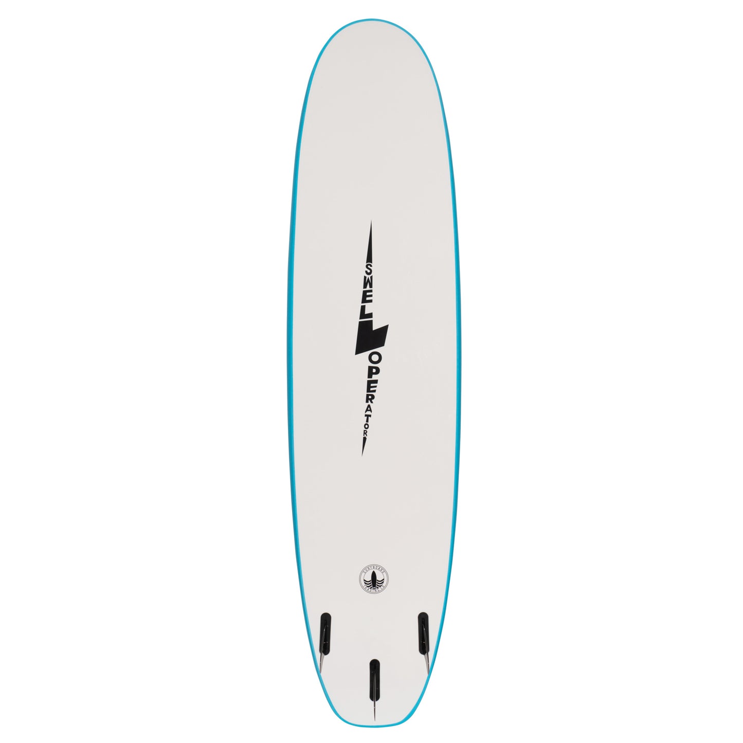 8' Swell Operator Soft Top Surfboard - Aqua - Ships 10/6/26