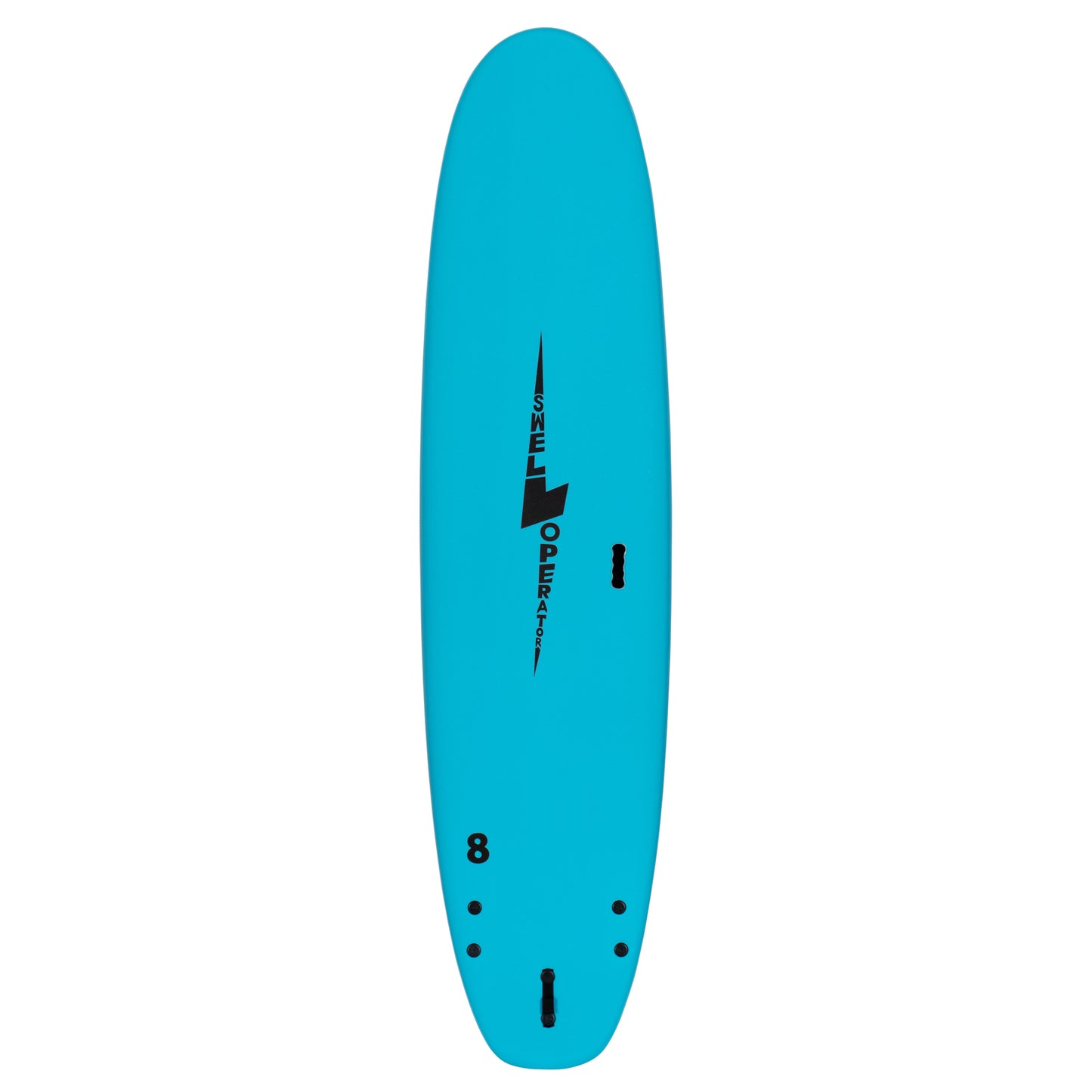 8' Swell Operator Soft Top Surfboard - Aqua - Ships 10/6/26