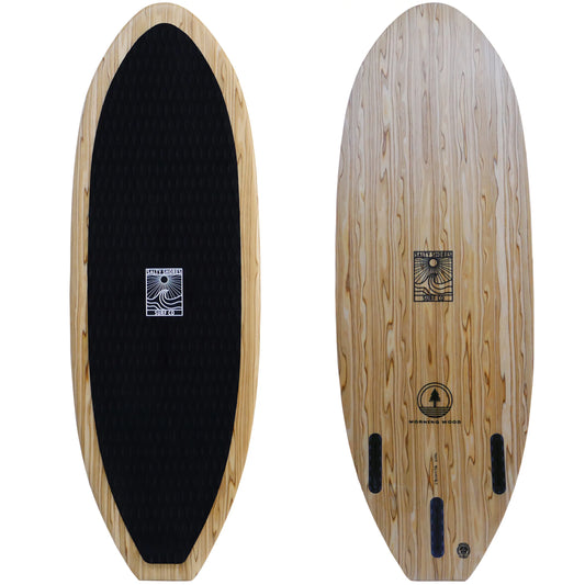 Morning Wood Wake Surfboard – Olive Wood 2024