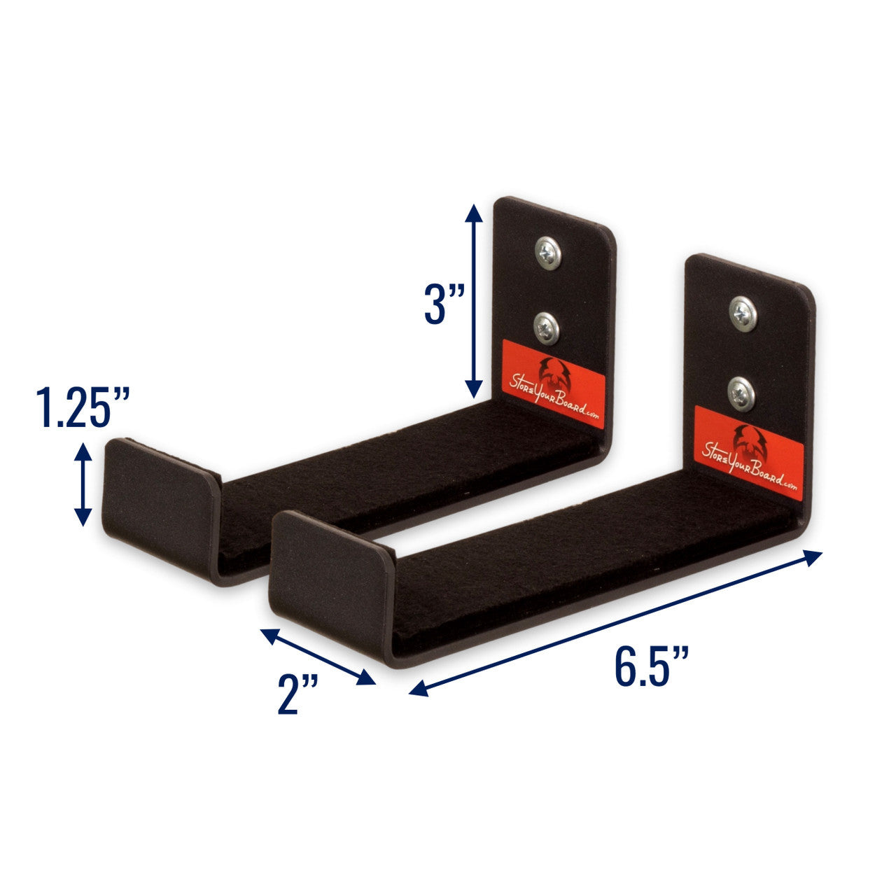 Minimalist Surfboard Display Rack | Holds 30 lbs