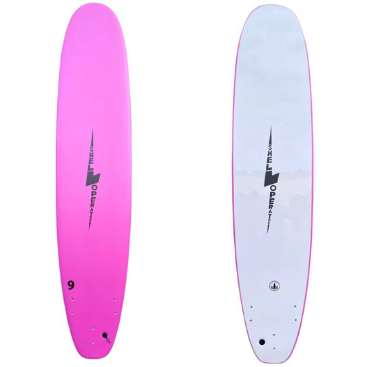 9′ Foam Swell Operator Longboard - Coral Pink