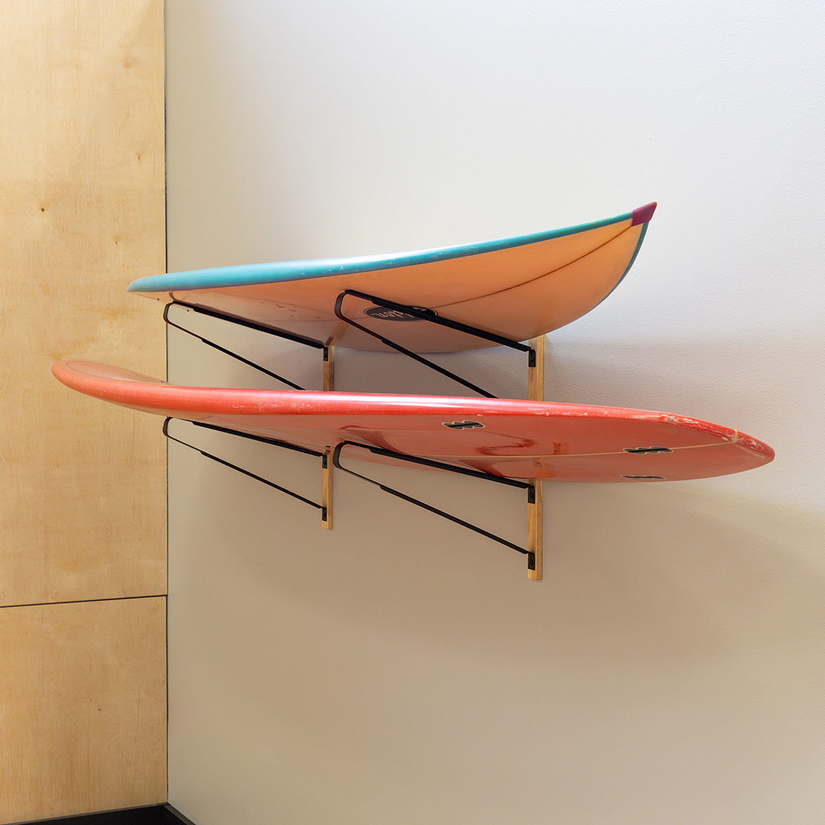 Avon Surfboard Wall Mounted Rack | 2 Levels