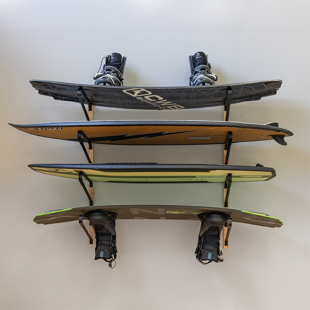 Avon Surfboard Wall Mounted Rack | 4 Levels