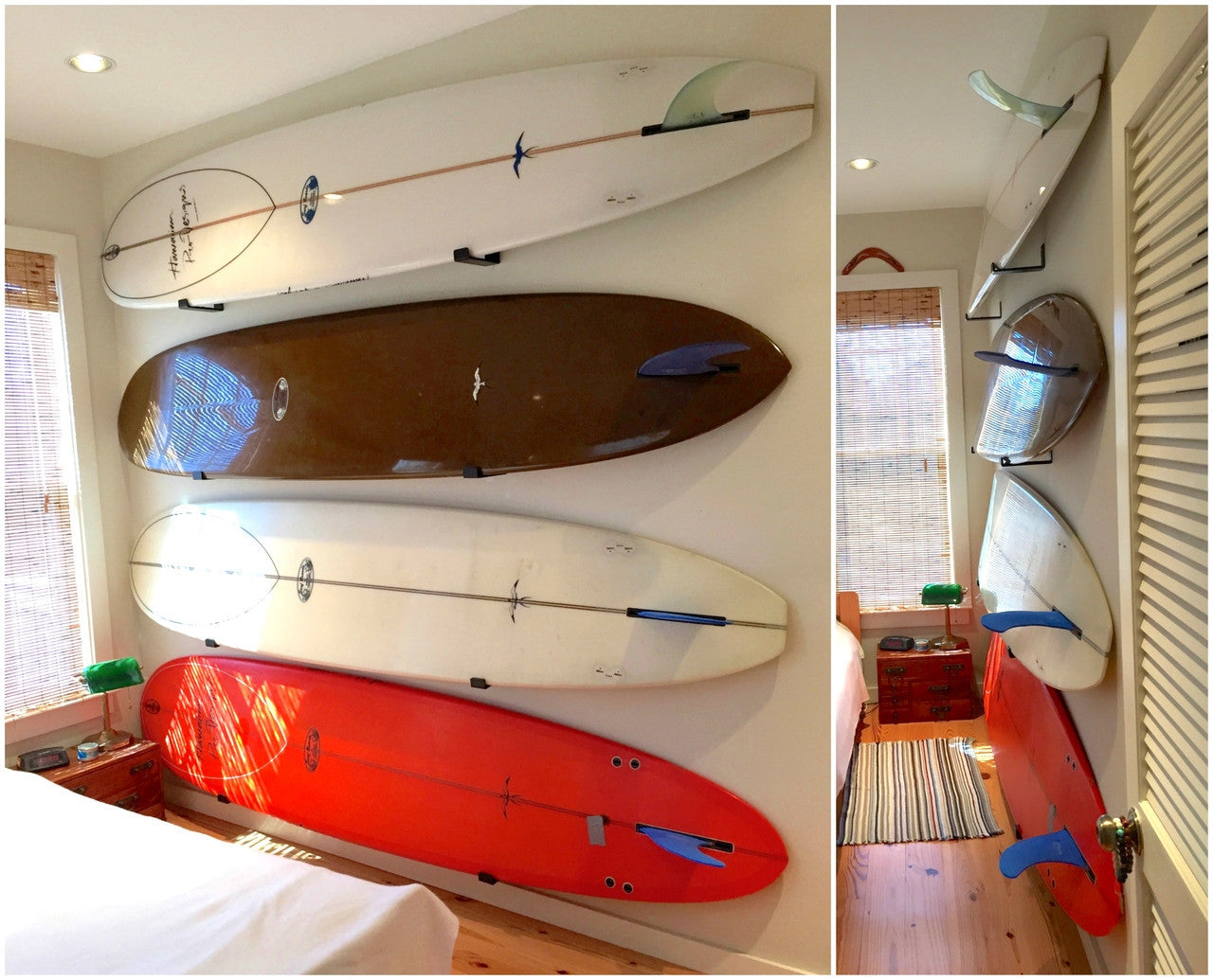 Minimalist Surfboard Display Rack | Holds 30 lbs